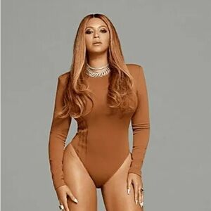 Adidas x IVY PARK Brown Three Stripe Bodysuit